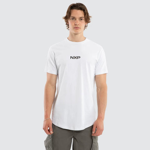NXP COMBAT DUAL CURVED TEE - OPTICAL WHITE