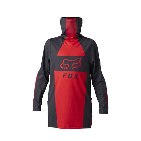 FOX YOUTH RANGER DRIVE JERSEY KRUX - FLO RED