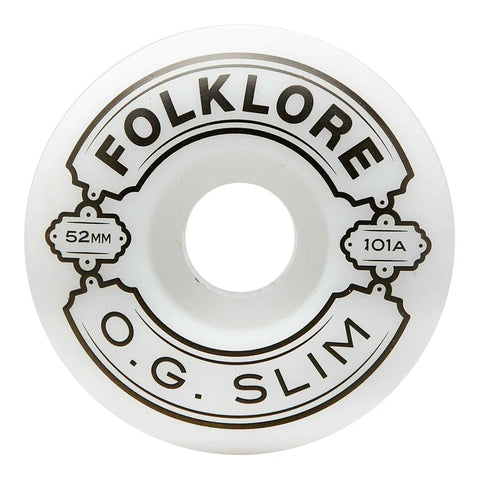 FOLKLORE OG SLIM CLASSIC 52MM 101A SKATEBOARD WHEELS