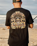 THE MAD HUEYS DRAGON CAPTAIN SS TEE - BLACK