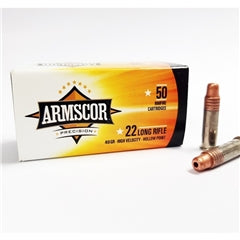 ARMSCOR Cal .22lr RX 40gr High Velocity Hollow Point