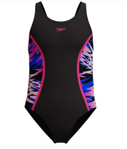 JUNIOR GIRLS HYPERBLOOM SPLICE MUSCLEBACK ONE PIECE
