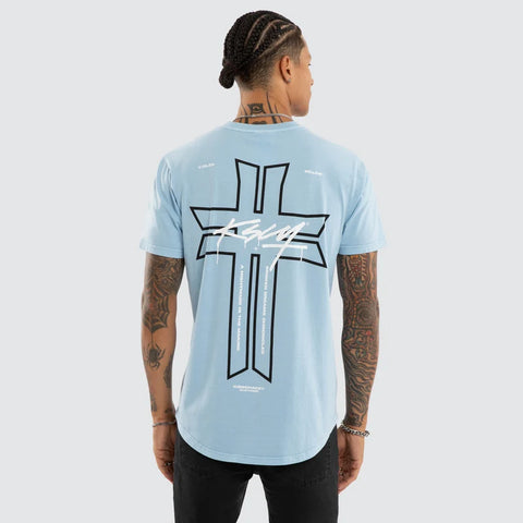 KSCY JACKSON DUAL CURVED TEE - PIGMENT DUTCH