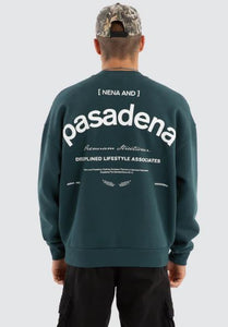 NXP LECTERN BOX FIT SWEATER | SEA MOSS