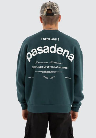 NXP LECTERN BOX FIT SWEATER | SEA MOSS