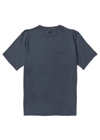 VISSLA VINTAGE ORGANIC BLEND SS TEE - DARK DENIM