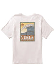 VISSLA PEAKY SWELL VINTAGE SS TEE - WHITE