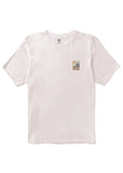 VISSLA PEAKY SWELL VINTAGE SS TEE - WHITE