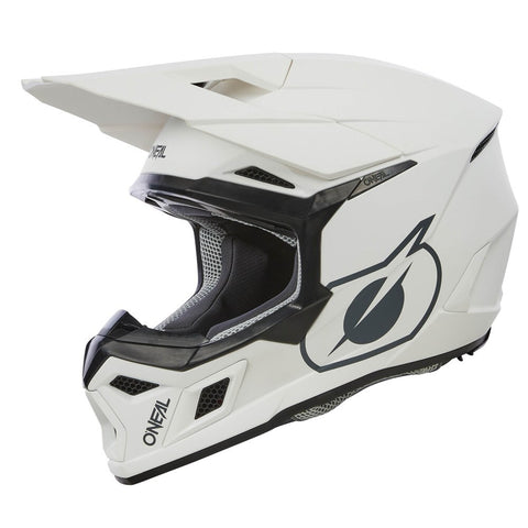 ONEAL 3SRS ADULT HELMET SOLID - MATTE WHITE