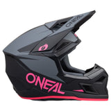 ONEAL 3SRS ADULT HELMET SOLID - PNK/BLK/GRY