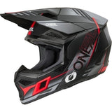 ONEAL 3SRS HELMET HAZE BLACK/GRAY/RED