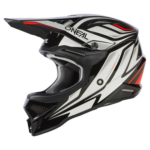 ONEAL 3SRS ADULT HELMET VERTICAL - BLACK/WHITE