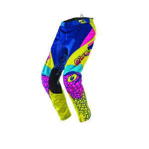 O'NEAL MAYHEM CRACKLE 91 PANT | YELLOW/PINK/BLUE