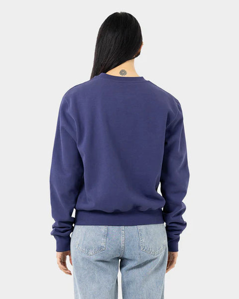 ORNATE DOT FRONT SWEATER | DARK BLUE
