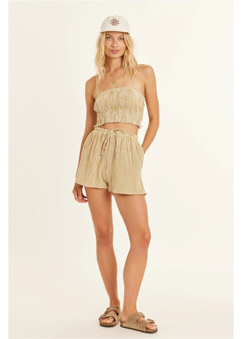 SISSTR PEEK WOVEN TANK