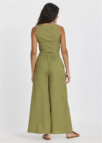 SISSTR HARLOW HIGH WAIST WOVEN PANT