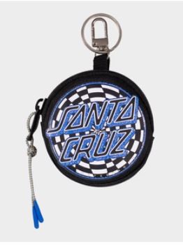 SANTA CRUZ FIELD CHECK POUCH KEYCHAIN CHARM