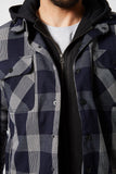 JETPILOT QUILTED FLANNEL JACKET