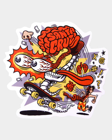 SKATE BRAIN STICKER
