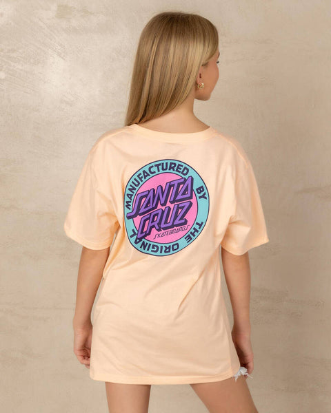 MFG RETRO DOT REVERSE GIRLS TEE