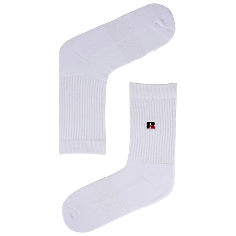 RUSSELL ATHLETIC CREW SOCK 3PK - WHITE