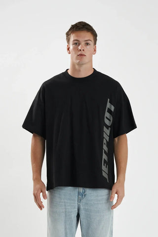 JET PILOT SEEKERS TEE - BLACK