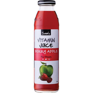 SAMS APPLE AND BERRY JUICE