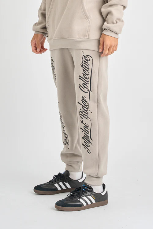 JETPILOT DARK SCRIPT TRACK PANT
