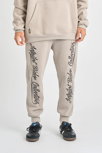 JETPILOT DARK SCRIPT TRACK PANT
