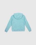 SPIRIT STACK STRIP HOODIE | TURQUOISE