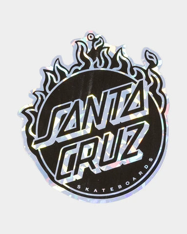 SANTA CRUZ MINIMAL BURNT OPUS HOLO STICKER