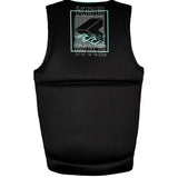 KGB TEEN TEMPO VEST | BLACK/GRAY/TEAL