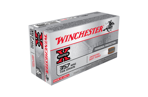 Winchester Super X 357 Mag 158gr JSP