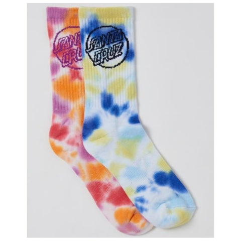 OPUS DOT SOCK - MULTI TIE DYE