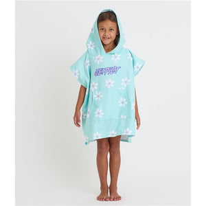 YOUTH HOODIE TOWEL TEAL