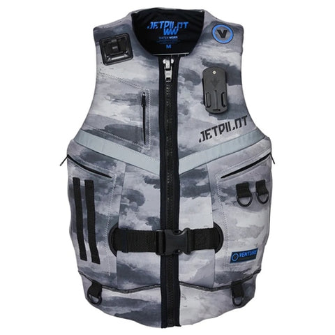 VENTURE MENS NEO VEST - GREY/CAMO