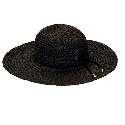 AMALFI HAT - BLACK