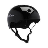 PRO-TEC GLOSS BLACK HELMET