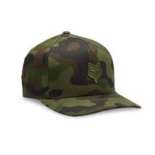 FOX HEAD FLEXFIT HAT GREEN CAMO