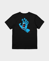 SANTA CRUZ OPUS SCREAMING HAND SHORT SLEEVE TEE