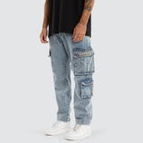 NXP COLBY DENIM CARGO PANT