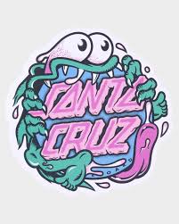 SANTA CRUZ SLASHER DOT STICKER