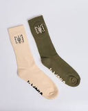 AHOY FKRS STORM 2 PACK SOCK