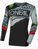 ONEAL MAYHEM YOUTH JERSEY WILD | BLACK/GRAY