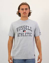RUSSELL ATHLETIC EAGLE ARCH TWO TONE TEE