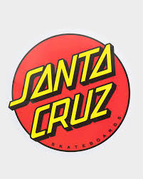 SANTA CRUZ LARGE CLASSIC DOT STICKER