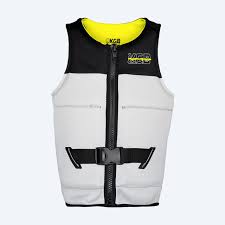 KGB TEEN TEMPO VEST | BLACK/SILVER/NEON YELLOW