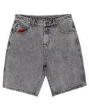 SANTA CRUZ BONE HAND EVOLVED BAGGY JEAN SHORTS