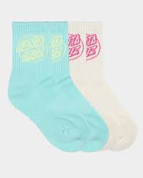 SANTA CRUZ OVAL DOT MID SOCK 4-6