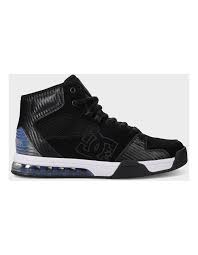 DC MENS SHOES VERSATILE HI BLACK/GREY/BLUE